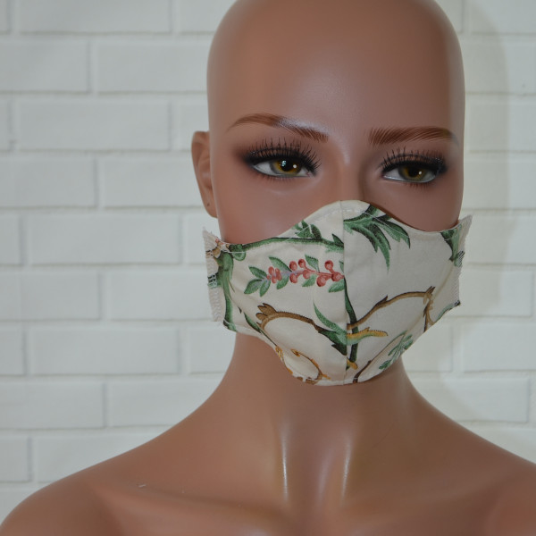 Mondkapje of gezichtsmasker tropical