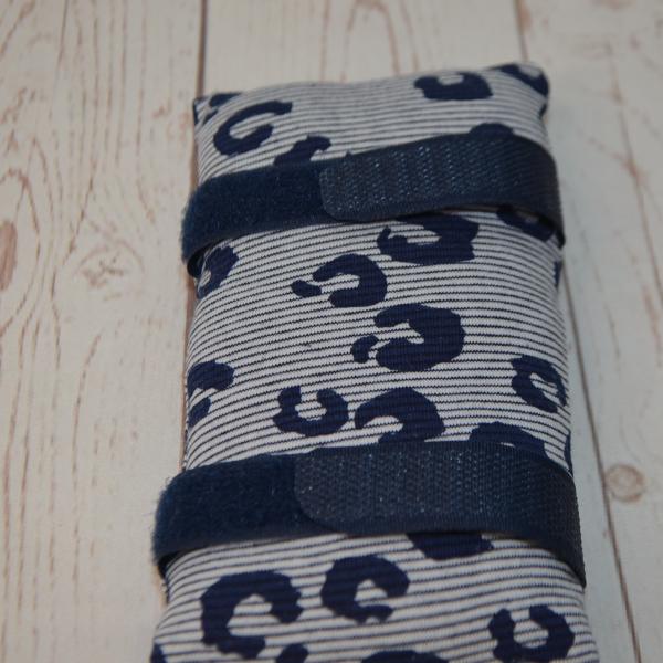 Port-a-cath kussen in navy blauw