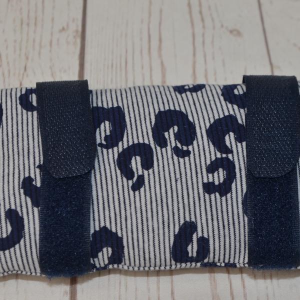 Port-a-cath kussen in navy blauw