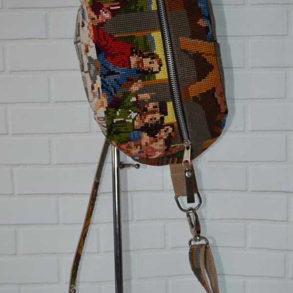 Crossbodybag vintage Leonardo Da Vinci